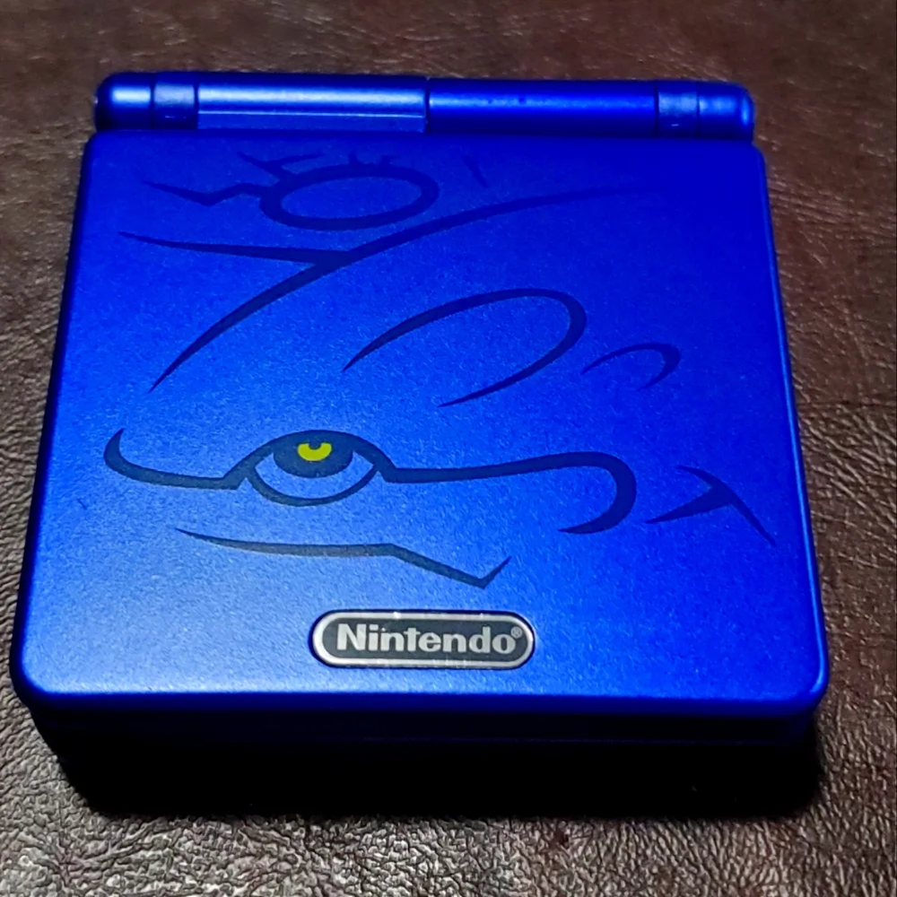 Gameboy Advance SP Pokemon Kyogre